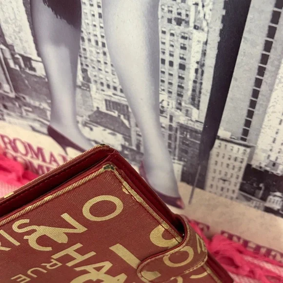 Chanel Coco kisslock wallet in fabric and leather - Picture 5 of 16